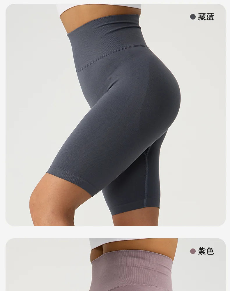 Yoga Shorts For Women 2026 Summer Fitness Women's Sports Cycling Running Shorts Leggings Sportswear Woman Gym Yoga Clothes