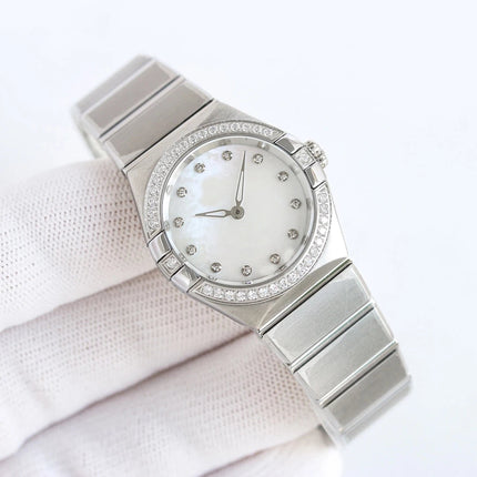 Orologio da Polso da Donna di Lusso al Quarzo, Elegante Orologio da Polso di Design Impermeabile con Data, Orologi da Donna al Quarzo 2026 platinumshop