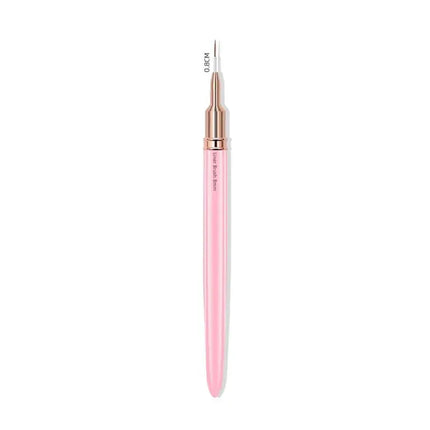 6 Size Nail Art Liner Brushes 5/7/9/11/20/25mm Painting Nail Art Brush Dotting Drawing Tool Long Lines Thin Details Manicure Pen