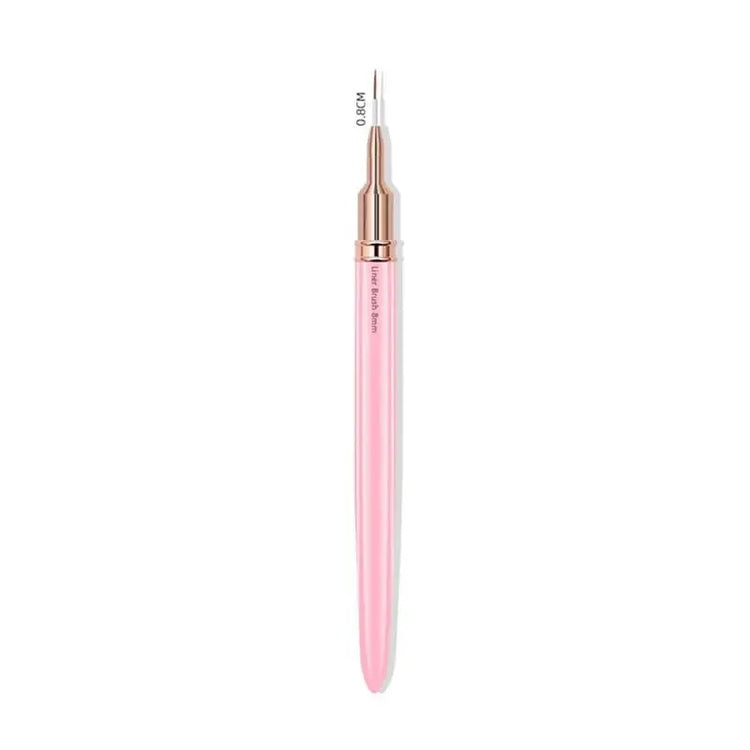6 Size Nail Art Liner Brushes 5/7/9/11/20/25mm Painting Nail Art Brush Dotting Drawing Tool Long Lines Thin Details Manicure Pen