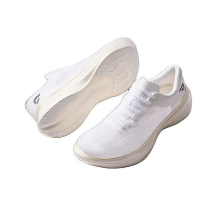 DYNAFISH XIaonian Danian Platform TPEE Professional Marathon Running Shoes Men Women Racing Training Sneakers PlatiNum