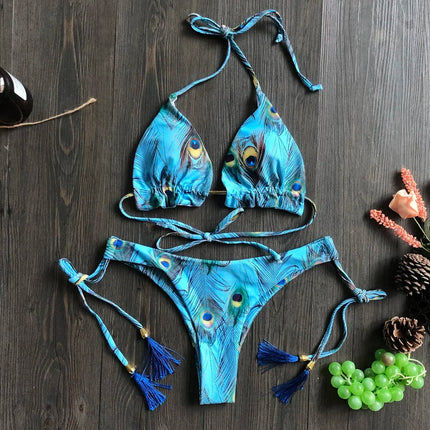 RUOTONGSEPT Bikini da Donna 2022 Nuovo Costume da Bagno Femminile Sexy Set Bikini Push-up per Nuoto e Bagno platinumshop