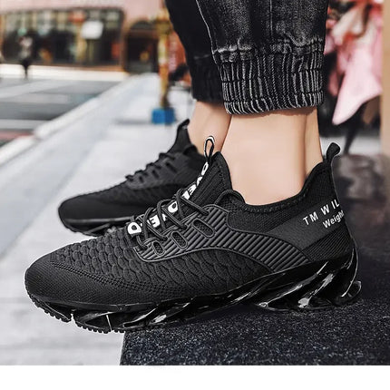 Scarpe da uomo Moda Mesh Traspirante Scarpe da ginnastica di alta qualità Piattaforma Suola morbida Tendenza casual Scarpe da corsa versatili Tenis Masculino