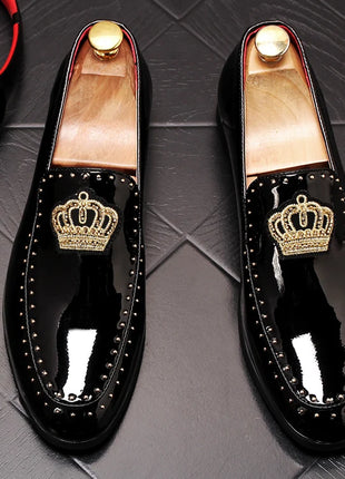 Nuovo arrivo scarpe da uomo Designer di lusso in pelle Casual Driving Oxfords Flats Shoes mocassini da uomo mocassini scarpe italiane per uomo