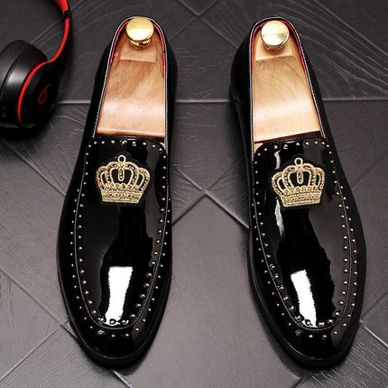 Nuovo arrivo scarpe da uomo Designer di lusso in pelle Casual Driving Oxfords Flats Shoes mocassini da uomo mocassini scarpe italiane per uomo
