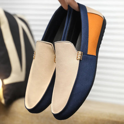 Scarpe casual da uomo primavera estate alla moda, traspiranti, slip-on, da guida, taglie grandi