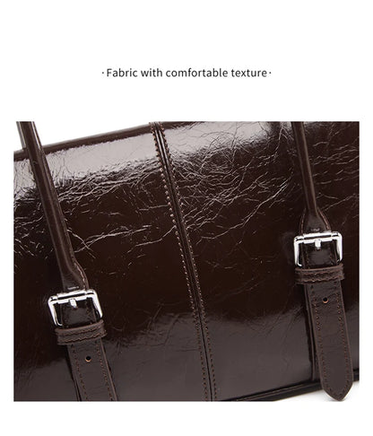 FOXER Lady's Shoulder Bag Genuine Leather Cross Body Bag 2025 Autumn Winter Large Capacity Travel Bag Commute Work Elegant