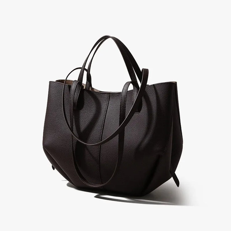2026 Borse a Mano in Vera Pelle di Prima Qualità per Donna, Borsa a Spalla Grande di Alta Qualità, Borse da Viaggio, Borsa da Viaggio alla Moda per Donna, Marrone