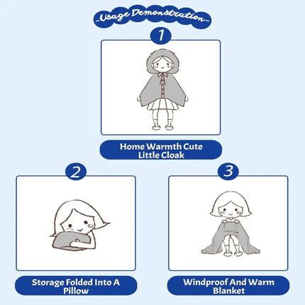 Super Soft Cozy Shark Blanket Shark Shawl Hood Wearable Blanket Shark Shawl Cape Type Hooded Robe with Hood Shark Blanket Hoodie