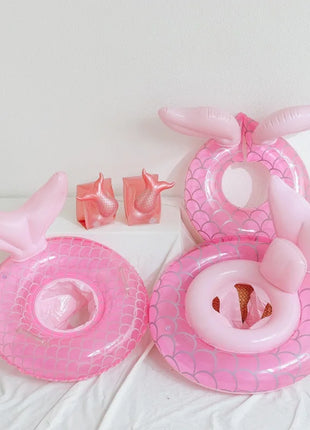 Rooxin Flamingo Nuoto Cerchio Bambino Infantile Galleggiante Piscina Anello di Nuoto Con Parasole Sedile Galleggiante Estate Spiaggia Piscina Festa Giocattoli