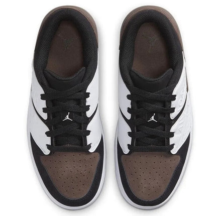 Scarpe da ginnastica da donna Nike Classic Jordan Series durevoli e versatili, nuove scarpe basse Jordan Nu Retro 1 Low Gs, stile Melard adatte per pendolarismo all'aperto e abbigliamento casual, scarpe da donna, modello di s platinumshop