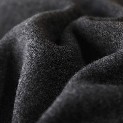 Autumn Winter Women Wool Skirt Elastic Waist Mini Slim Fit Cashmere Skirts 100% Merino Wool Knitted Office Lady Above Knee Dress PlatiNum