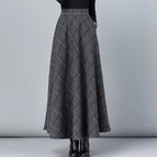1Plaid Dark Gray / XXL