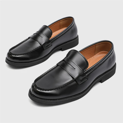 Scarpe casual fatte a mano Scarpe slip-on di vendita calde Mocassini eleganti da uomo in pelle Mocassini comodi di lusso Scarpe da lavoro da passeggio maschili