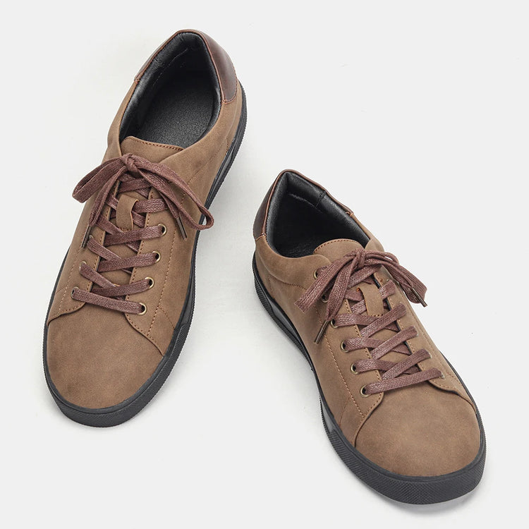 Men's casual shoes 2025 brand fashion comfortable leather shoes men