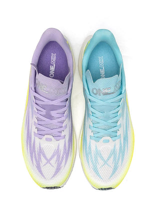 ONEMIX 2026 Nuove Scarpe da Corsa e Allenamento per Uomo, Suola Intera in Nylon, Scarpe Sportive Traspiranti Estive per Donna PlatiNum