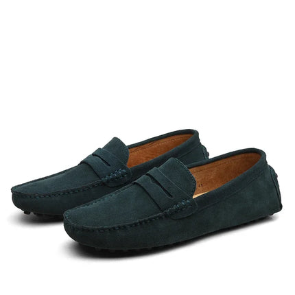 Scarpe casual da uomo Scarpe da uomo di moda Mocassini da uomo in vera pelle scamosciata fatti a mano Mocassini Slip On Scarpe basse da uomo Scarpe da guida maschili