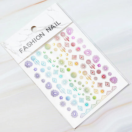 1PC 26-English Alphabet Number 3D Self-adhesive Nail Art Decal Sticker Word Small Letter Nail Decals Sticker Manicure Decoration
