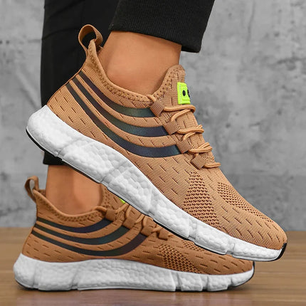 Scarpe sportive Casual da uomo Sneakers leggere e traspiranti appartamenti antiscivolo Outdoor Running Walking Tenis scarpe da Jogging atletiche