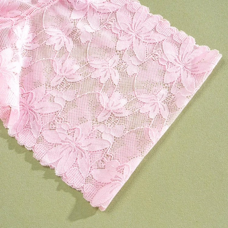 4Pcs/Set Women's Lace Panties Sexy Perspective Underwear Female Hollow Out Comfortable Underpants Low-Waist Breathable Lingerie
