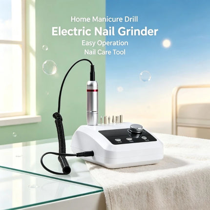 Professional Manicure Pedicure Nail Art Tool Electric Nail Drill High Rotation Speed Quick Nail Grinding Surface Polisher
