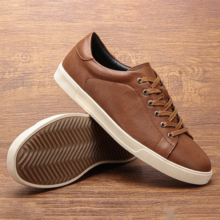 Men's Sneakers And Casual Shoes Plain Design Shoes For Man Casual Wear Man Shoes Contrast Sole Casual Style