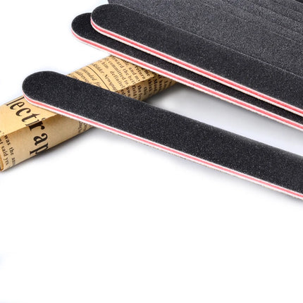 10Pcs Professional 100/180 Sandpaper Lime a Ongle Sanding Polishing Files Nail Equipment Manicure Buffer Nail Tool