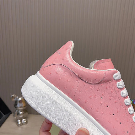 Men Genuine Leather Platform Causal Sneakers Moccasins for Man Black Luxury Brand Designer Loafers High Quality Footwear Shoes