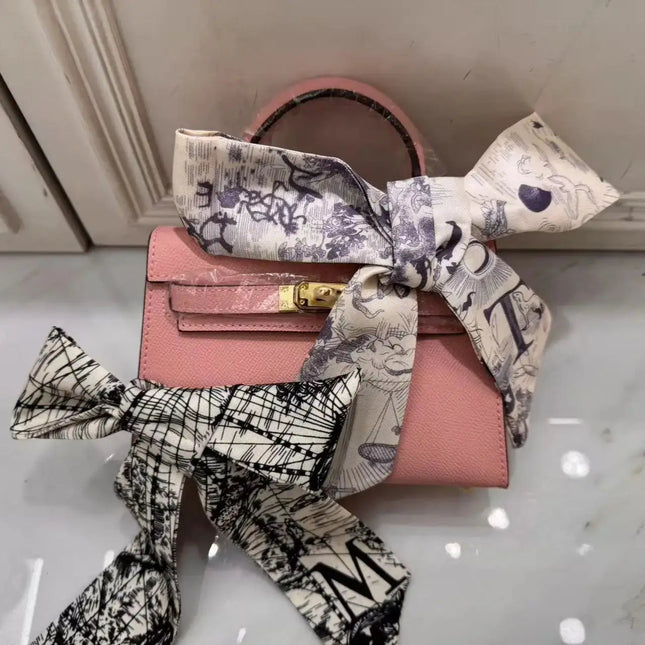 Shoulder bag Women's handbag Bag for Woman of Genuine Leather in Gold or Silver Buckle Designer Bag Women's bag Luxury brand bag PlatiNum