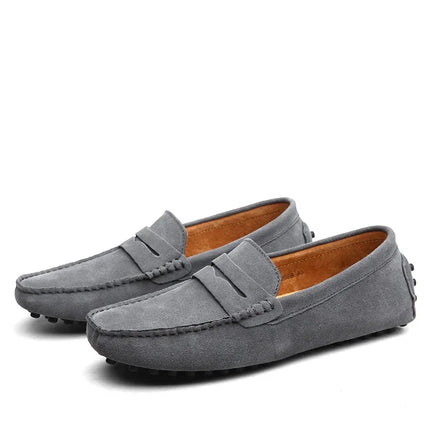 Scarpe casual da uomo fatte a mano Mocassini morbidi Scarpe da guida leggere Moda Slip on Flats Mocassini di alta qualità Scarpe da uomo antiscivolo