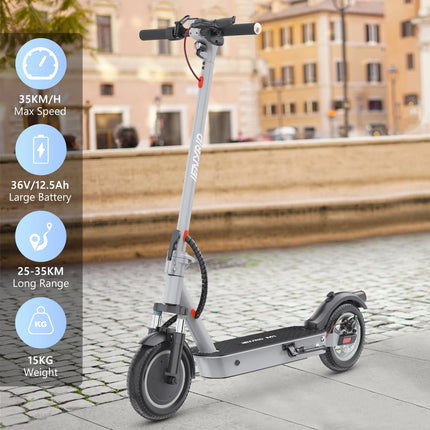 Scooter elettrico IENYRID M1 250W 36V 12,5 AH Batteria Pneumatici da città da 10 pollici Display digitale intelligente a LED Scooter da città per adulti