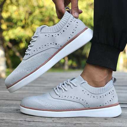 Spring and Autumn Men's Breathable Sports Shoes, Fashionable Casual Dress Shoes, Oxford Elegant Men's Shoes, Men's Loafers 2025