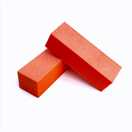 500Pcs/Carton Sponge Nail File Buffer Block Manicure Pedicure File Polishing