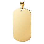 GOLD / No engraving(blank) / S(36x22mm)
