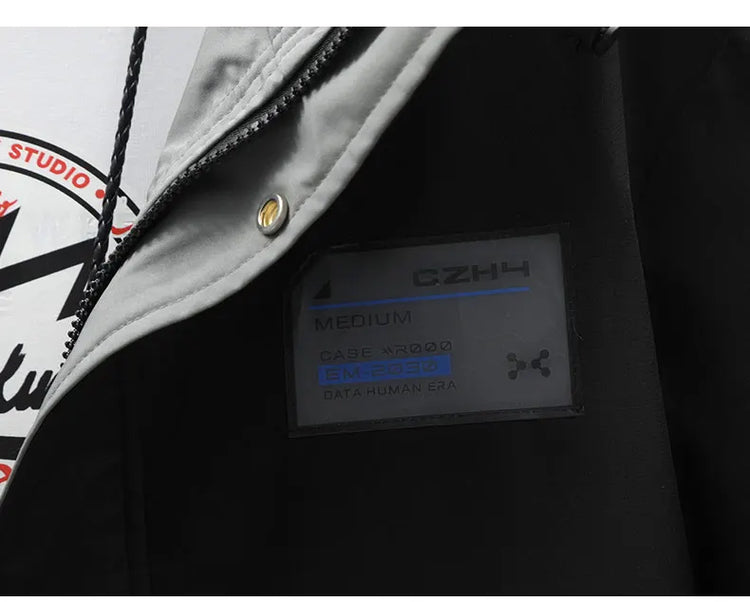 Autumn new style Fashion Trend Hooded Jacket spring Men's Casual Comfort Fleece High Quality Coat male full size M-4XL