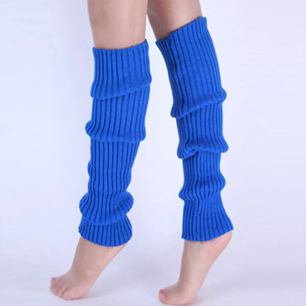 Scaldamuscoli classici in maglia Calzini scaldamuscoli al ginocchio in maglia a costine Calze da donna Calzini alti al ginocchio lavorati a maglia per il massimo comfort