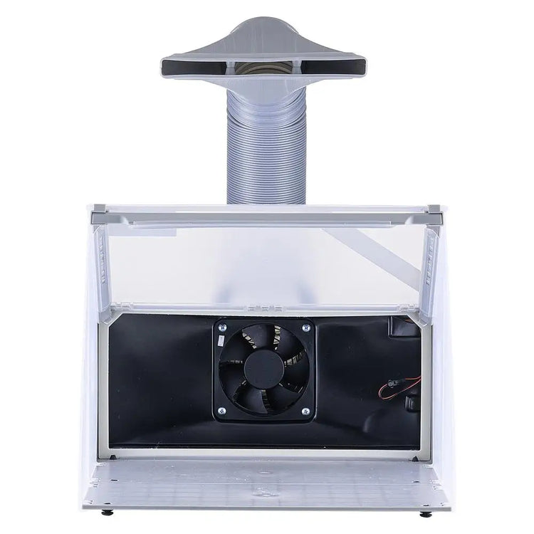 Airbrush Spray Booth, Airbrush Paint Spray Booth Set 4 M³/min, With LED Lights, Exhaust Fan And Exhaust Extension Hose, For Painting Models, Art, Crafts, Model Cakes