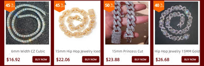 2025 Collana cubana Hip Hop dei nuovi uomini Bracciale Miami Primavera Zircone Fibbia Ottone Retro 14K Catena spessa Nero Logo personalizzato