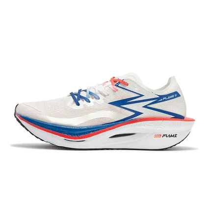 361 Degrees FLAME 3.0 Men Women Running Shoes Carbon Plate Racing Rebound Stable Breathable Wear-resistant Sneakers 672412207 PlatiNum