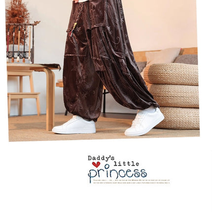 Pantaloni di velluto da uomo autunno inverno retrò drago stampa pantaloni larghi da uomo stile cinese pantaloni casual a gamba larga per uomo taglie forti 5XL
