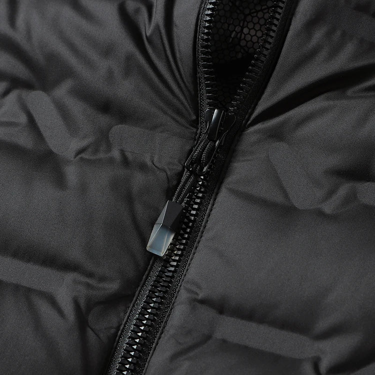 EUMERGX Men's Down Jacket Winter Warm Duck Down Lightweight Padding Jackets Camping Climbing Trekking Graphene Lining Coat