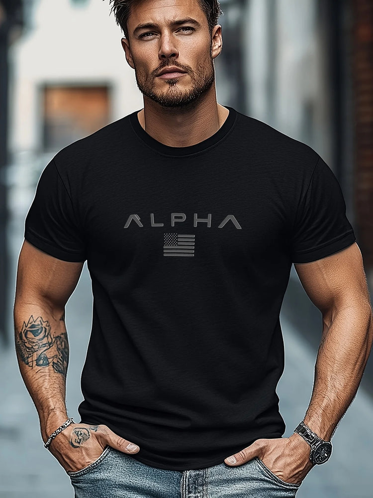 T-shirt da uomo sportiva per fitness all'aperto T-shirt da uomo casual O-Collo allentato a maniche corte T-shirt da palestra di moda Uomo Estate Quick Dry Running Tees