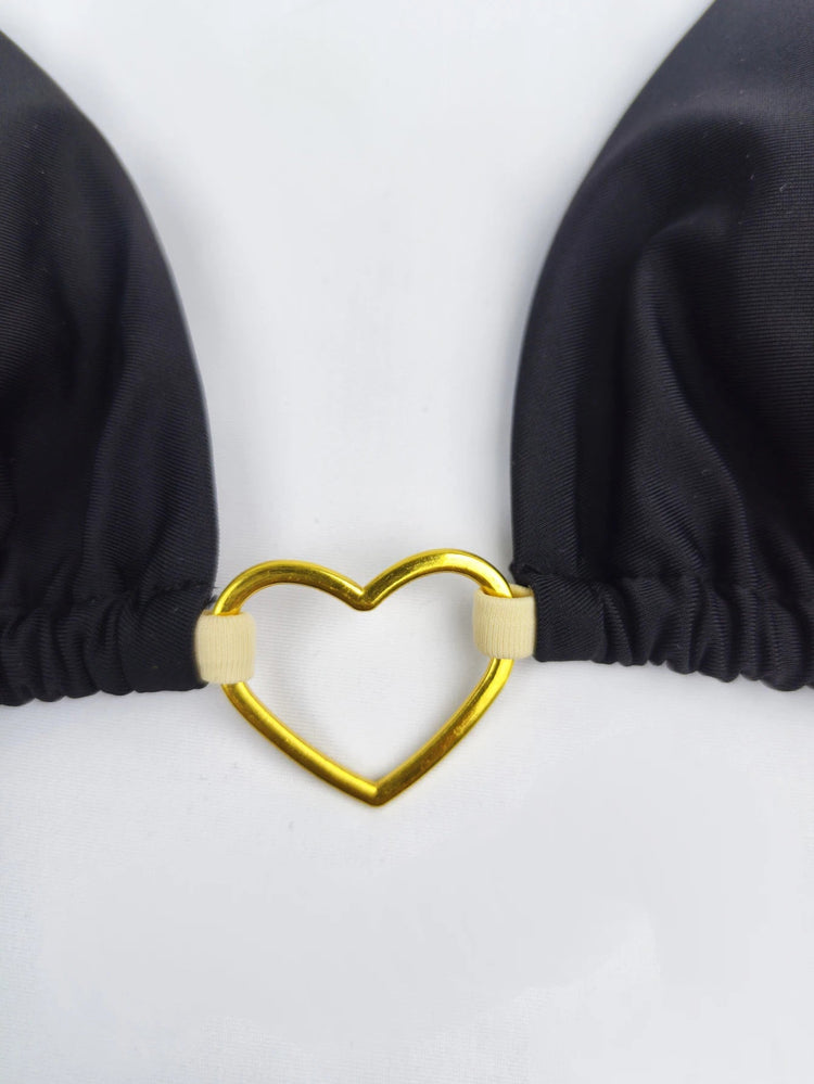 Nuovo costume da donna bikini bianco tinta unita costume da bagno alla moda con lacci a vita bassa set da due pezzi platinumshop