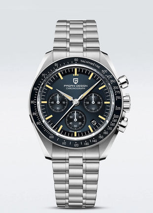 PAGANI DESIGN 2026 Nuovo CK2988 Orologio da Polso da Uomo al Quarzo di Lusso Retrò con Funzione Luna, Vetro Zaffiro e Cronografo di Precisione