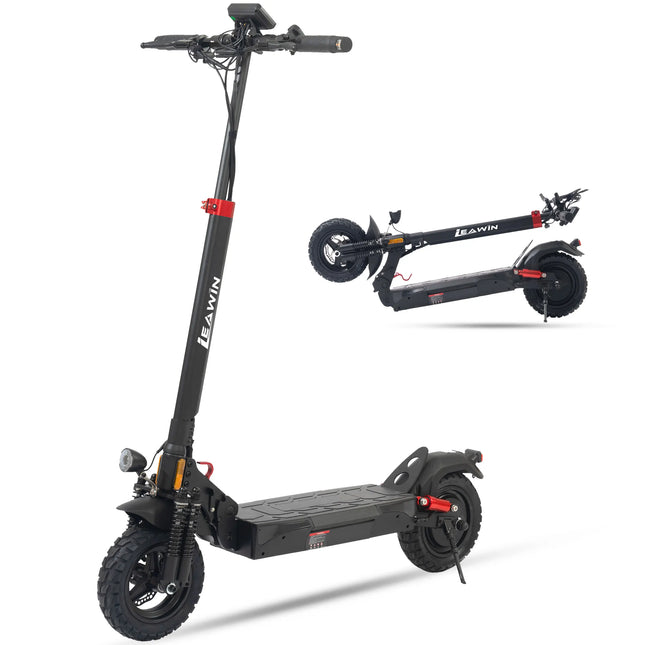 Monopattino elettrico per adulti T4 500W 48V 12.5AH, velocità massima 20KM/H, monopattino sportivo da 10 pollici, autonomia 40-45 km