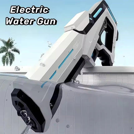 Pistole ad Acqua Elettriche per Adulti, Potenti Spruzzi Automatici, Pistole ad Acqua con Serbatoio, Giocattolo Estivo per Bambini e Ragazzi