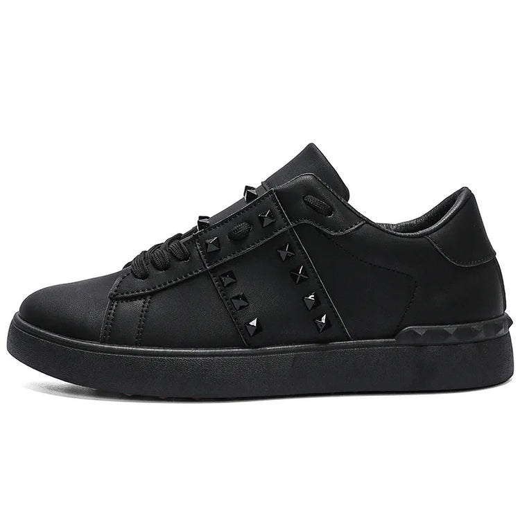 Spring Autumn New Men's White Shoes Trendy Fashion Youth Flat Board Shoes Men's Single Shoes