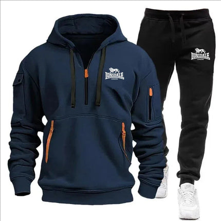 2024 Sports Tracksuit Jogging Men's Clothing Casual Sweatshirt Suit Sweatshirts for Men Daily Tricolor Hoodies Hot High Quality PlatiNum