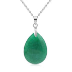 Giada argento-verde
