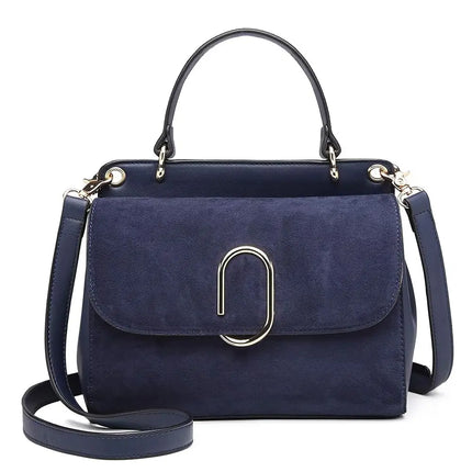 Miss Lulu piccola borsa da donna elegante borsa a tracolla borsa a tracolla in ecopelle elegante Shopper per donna